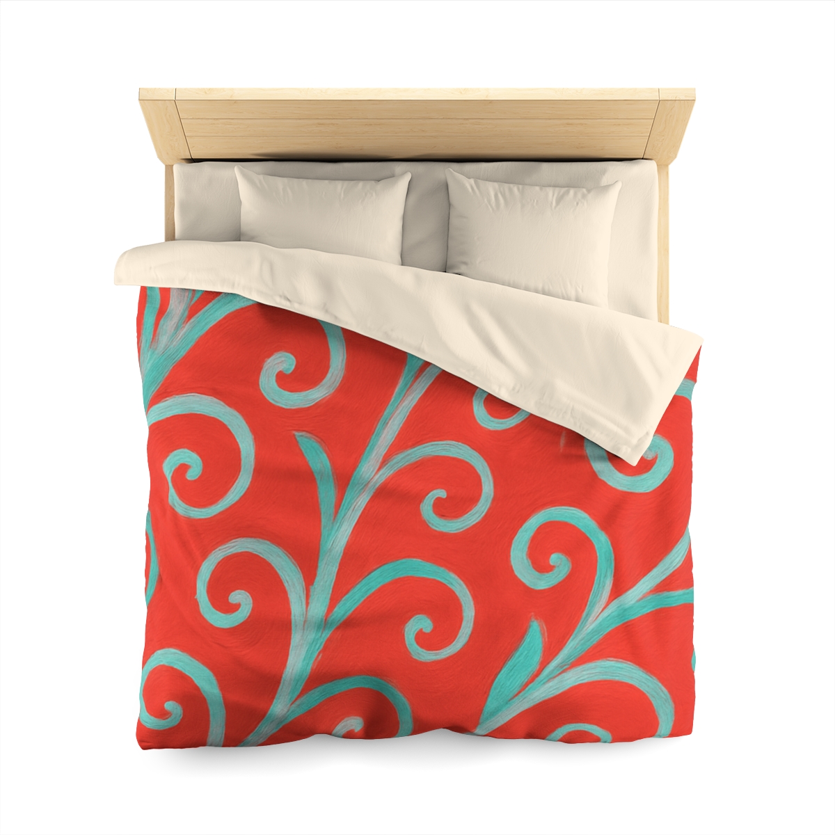 Tendril Ribbon Parade unique patterned duvets