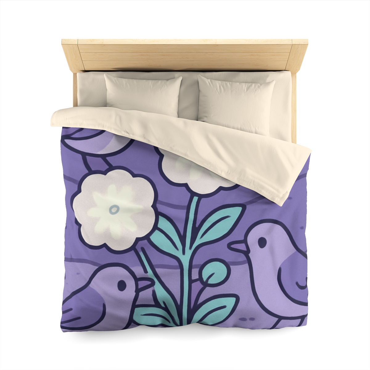 Moon Garden Nightingales stylish duvet covers