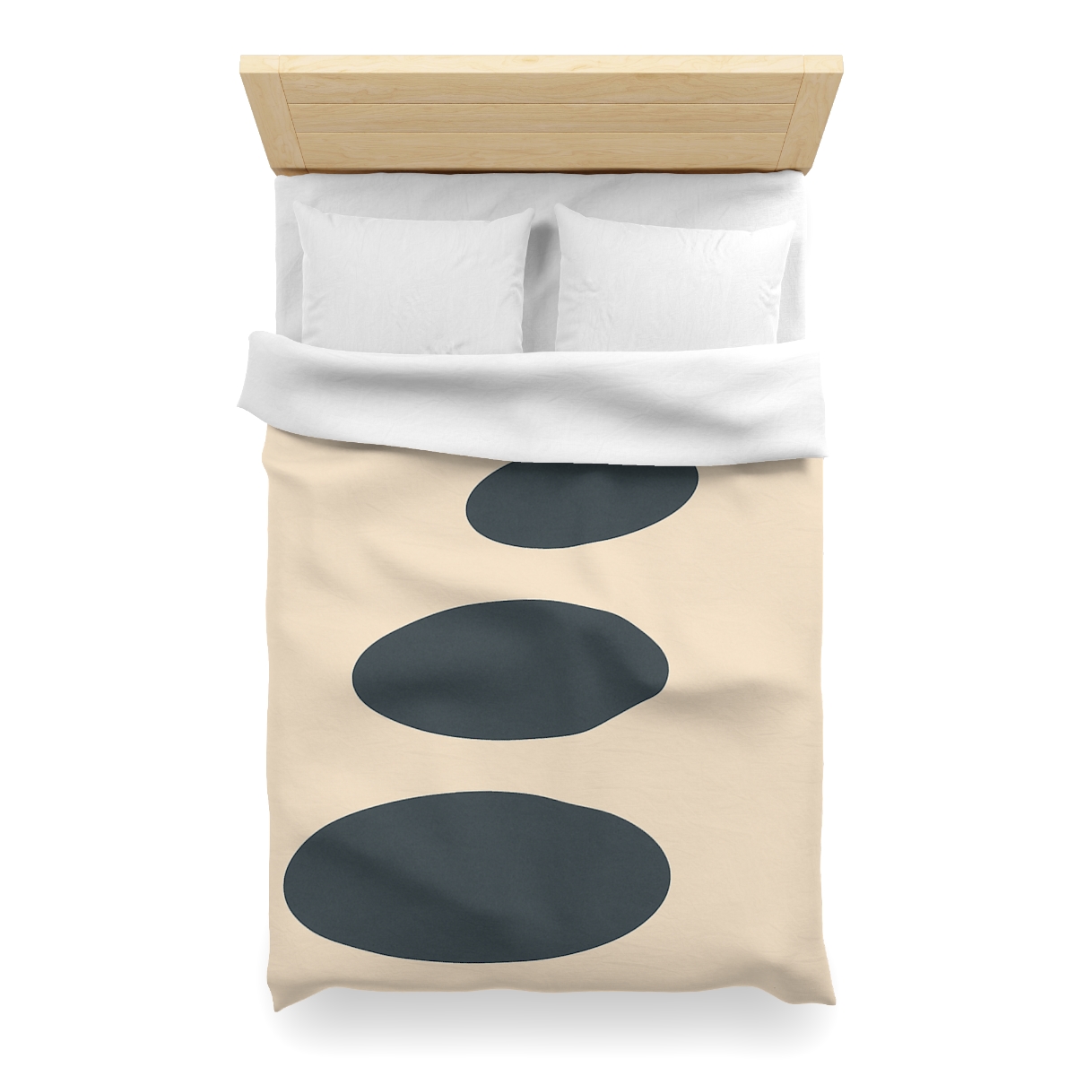 Staggered Ovals With Pause soft comforter duvets