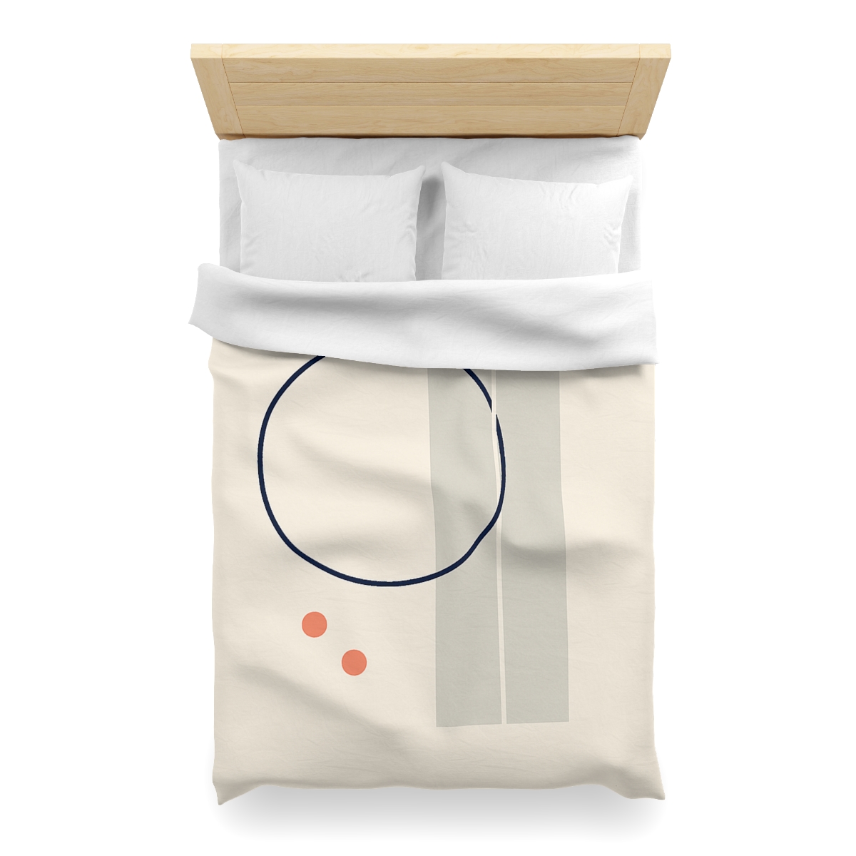 Quiet Orbit With Split Panel stylish duvet covers