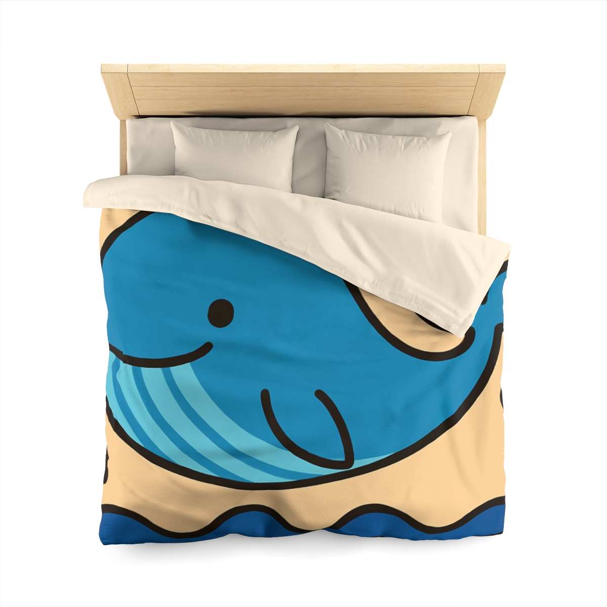 Starlight Whale Voyage custom duvets