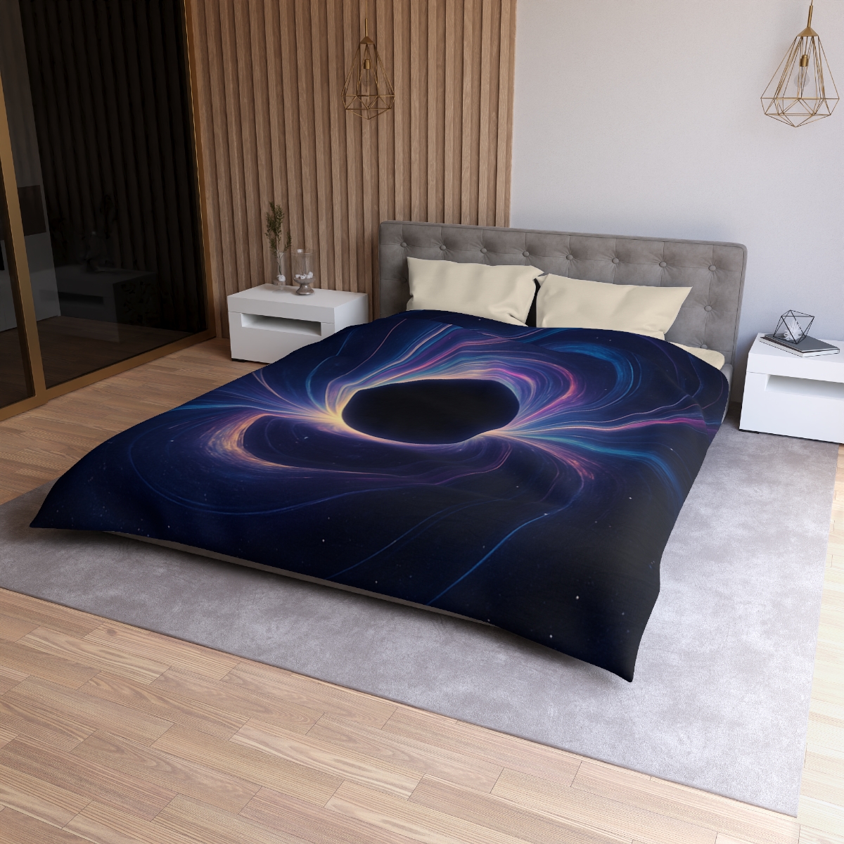 Prismatic Lensing Bloom soft comforter duvets