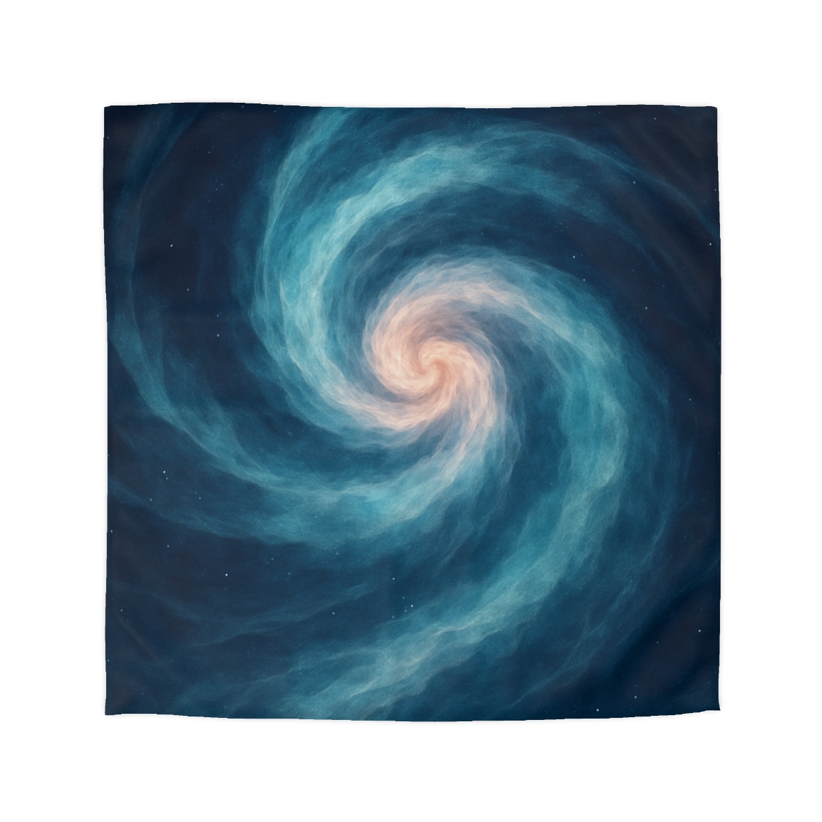 Nebula Silk Spiral personalized bedding duvets
