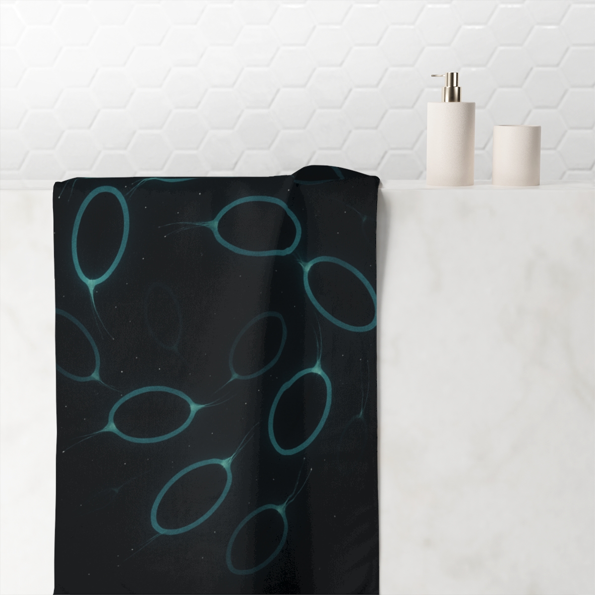 Galactic Seed Cluster soft cotton towels