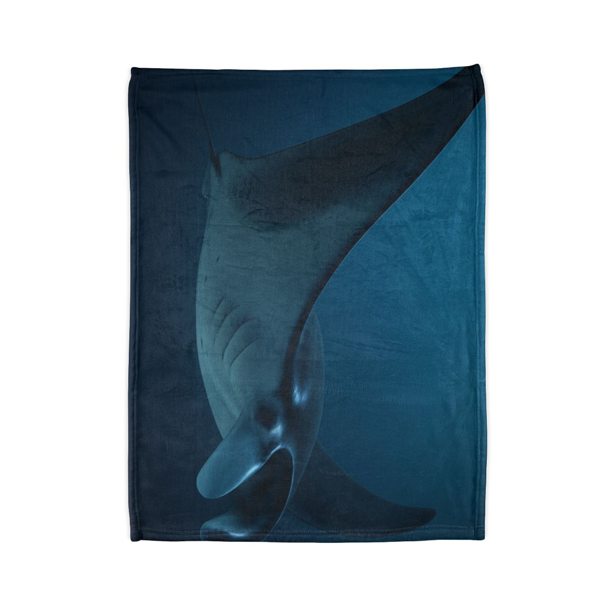 Celestial Glide Manta Ray soft fleece blankets