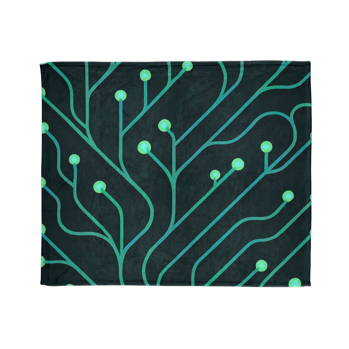 Vine Circuit Lattice trendy patterned blankets