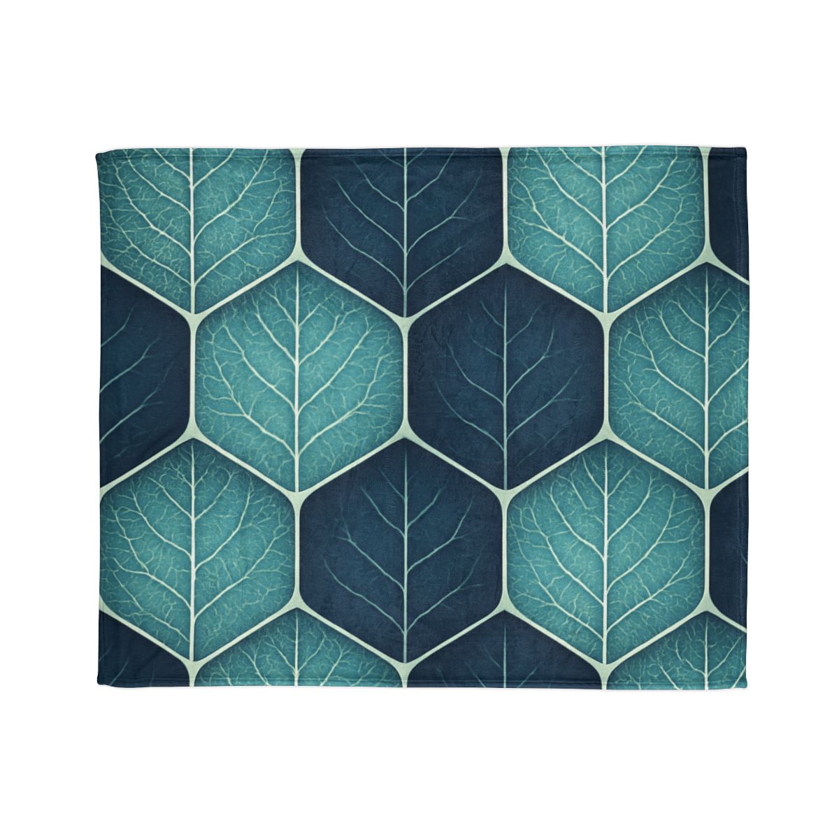 Leaf Lattice Radiance stylish throw blankets
