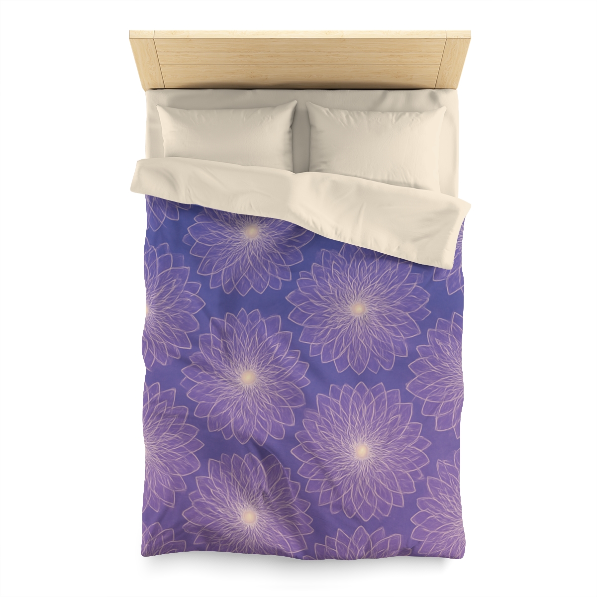 Cosmic Blossom Lattice duvets for gifts