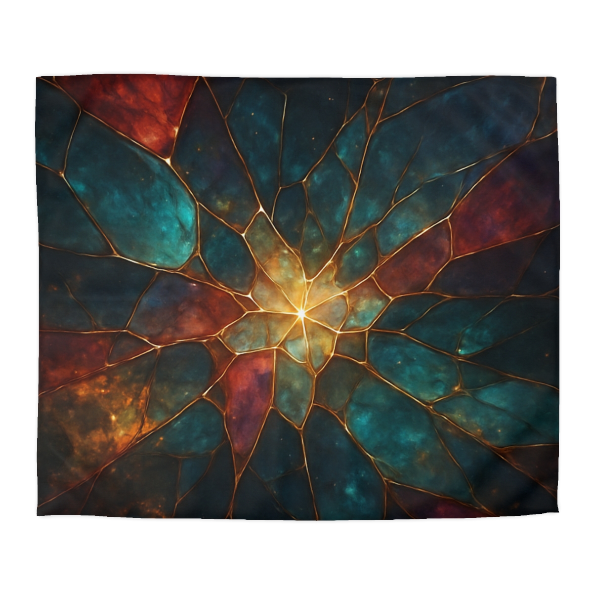 Prismatic Nebula Glasswork soft comforter duvets