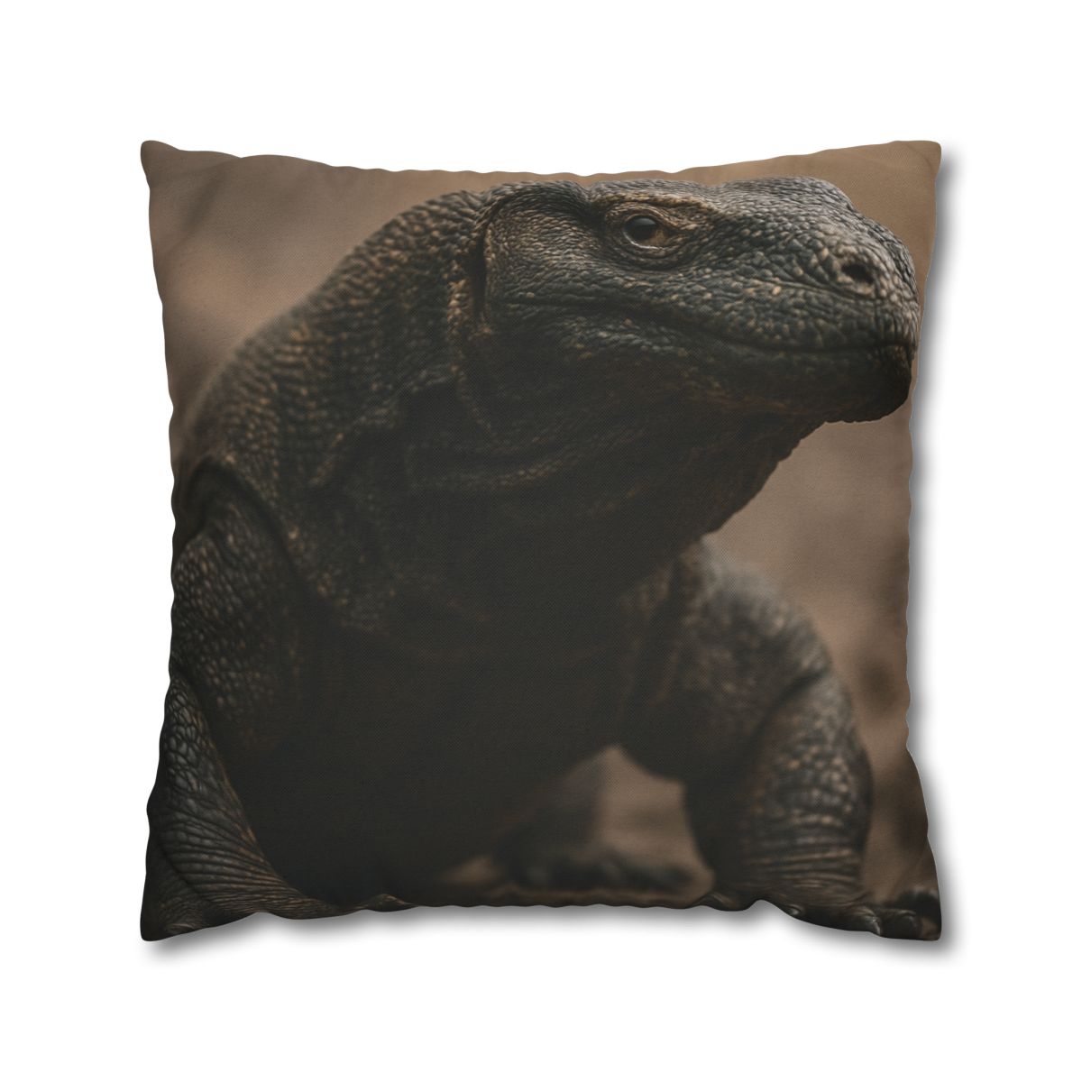 Ancient Sentinel Komodo Dragon trendy patterned pillow cases