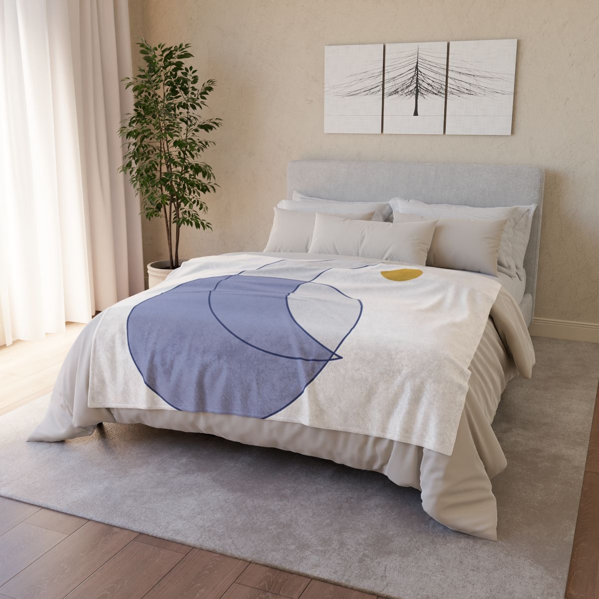 Intersecting Arc Duo unique gift blankets