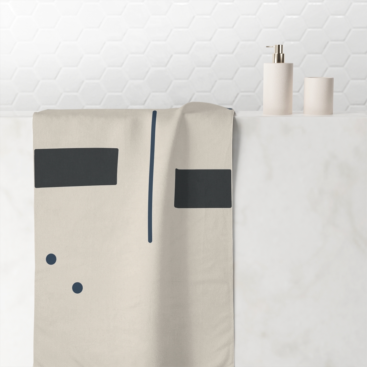 Arc Bridge With Twin Blocks comfortable face towels