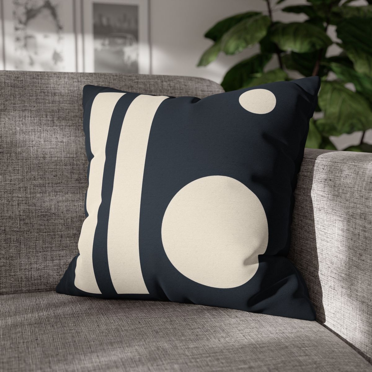Periapsis Bars And Two Moons stylish decorative pillowcases