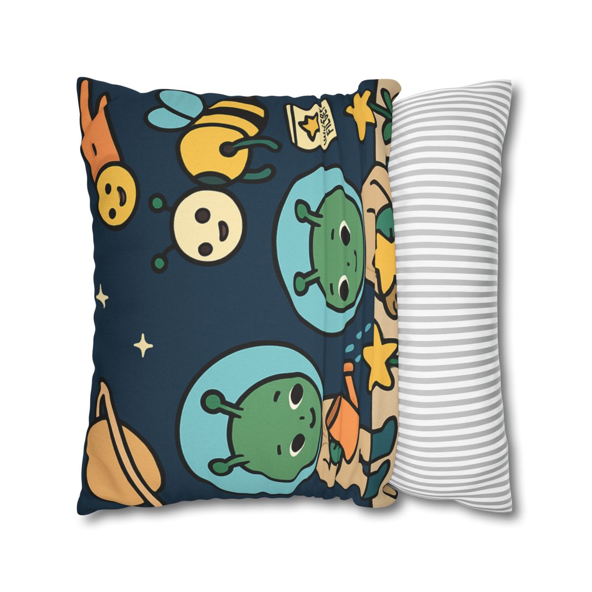 Comet Gardeners On Moon Meadow designer print pillow cases