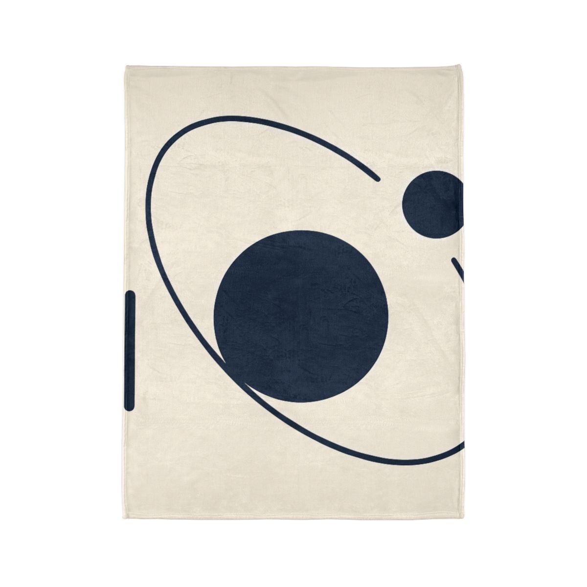 Orbit Arc And Twin Discs designer printed blankets