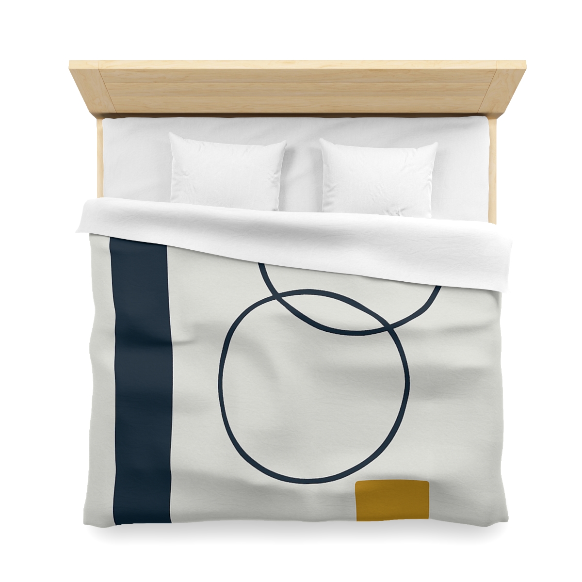 Staggered Rings With Anchored Column soft comforter duvets