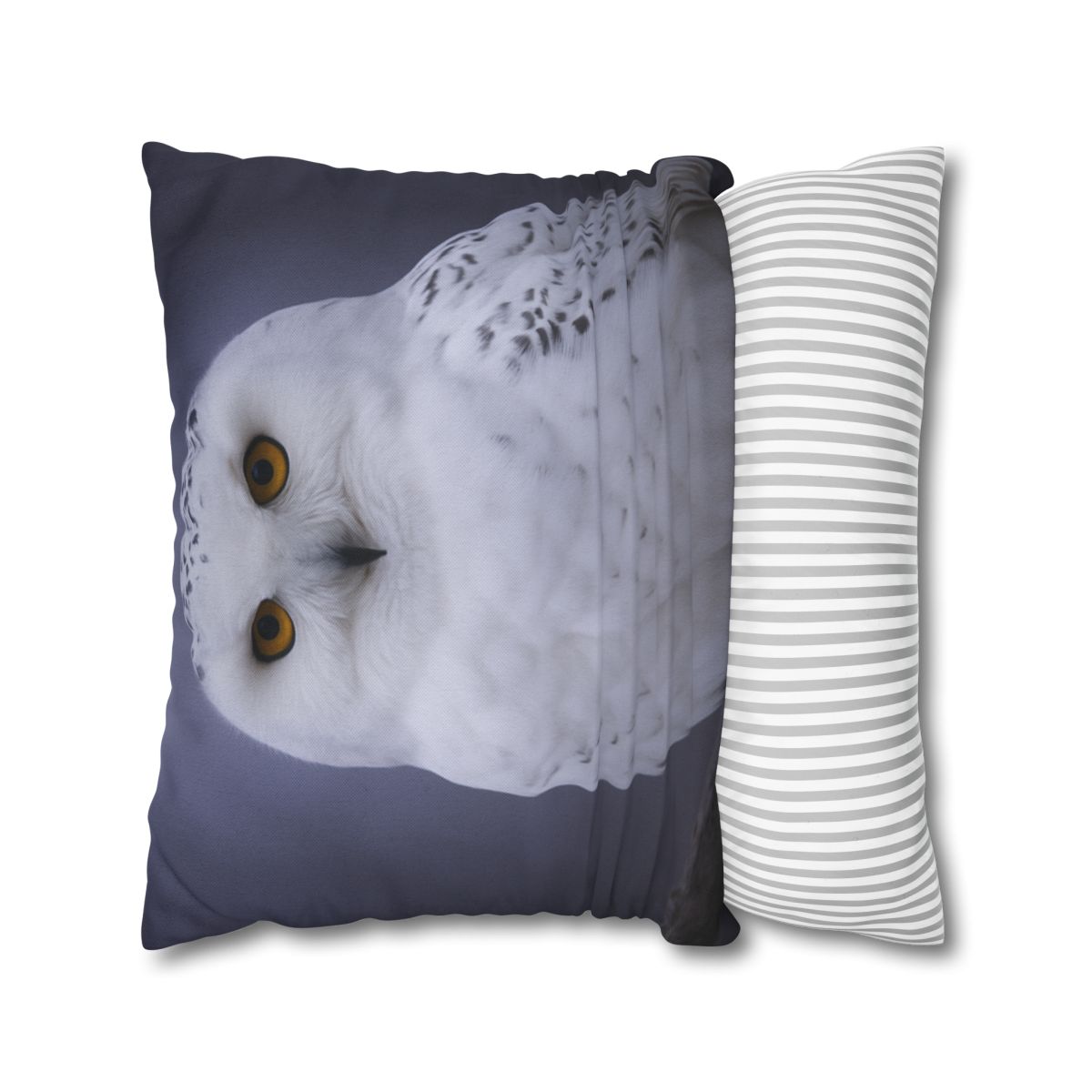 Twilight Watcher Snowy Owl comfortable bedding pillow covers