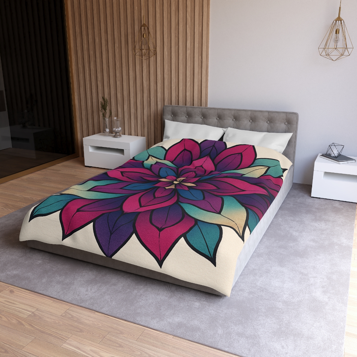 Petal Prism Overlap warm winter duvets