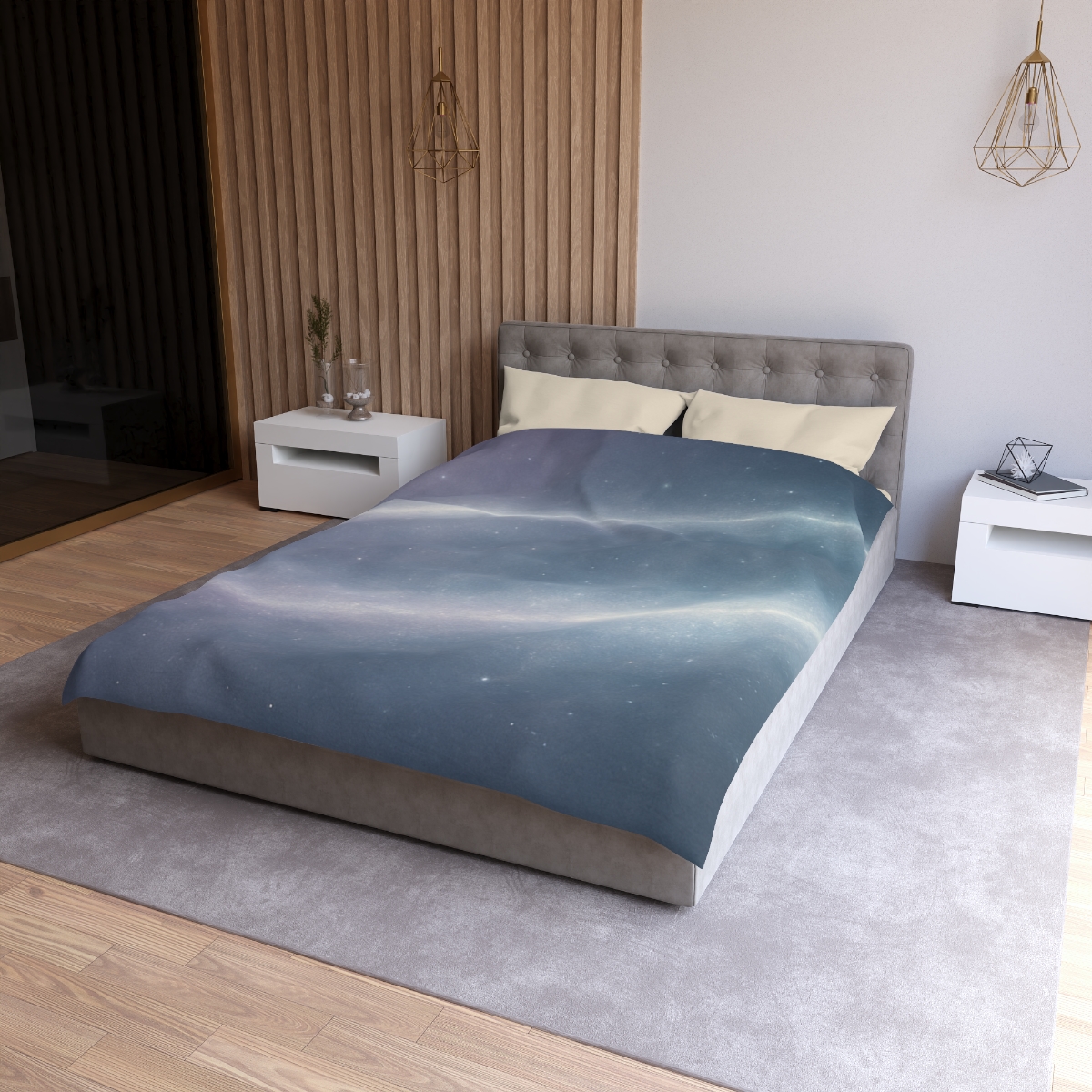 Luminous Dust Halo duvets for gifts