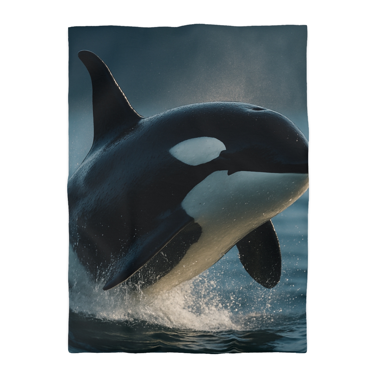 Abyss Glide Orca unique patterned duvets