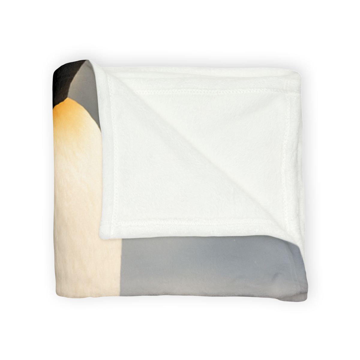 Aurora Drift Emperor Penguin unique gift blanketscustom blankets