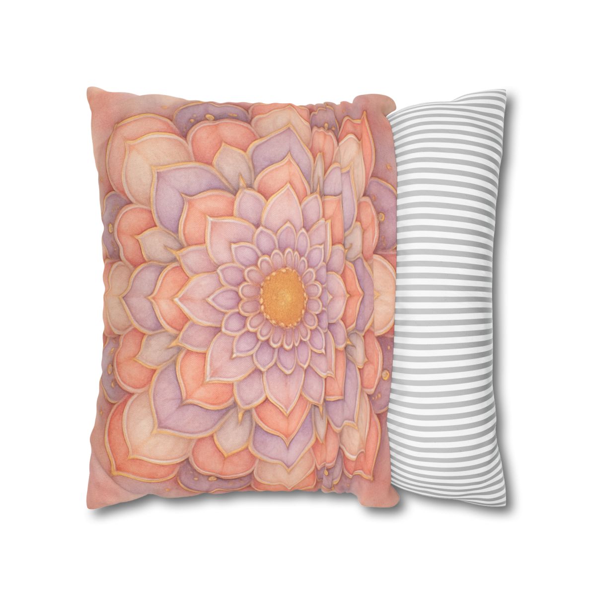 Petal Prism Mandala unique gift pillow cases