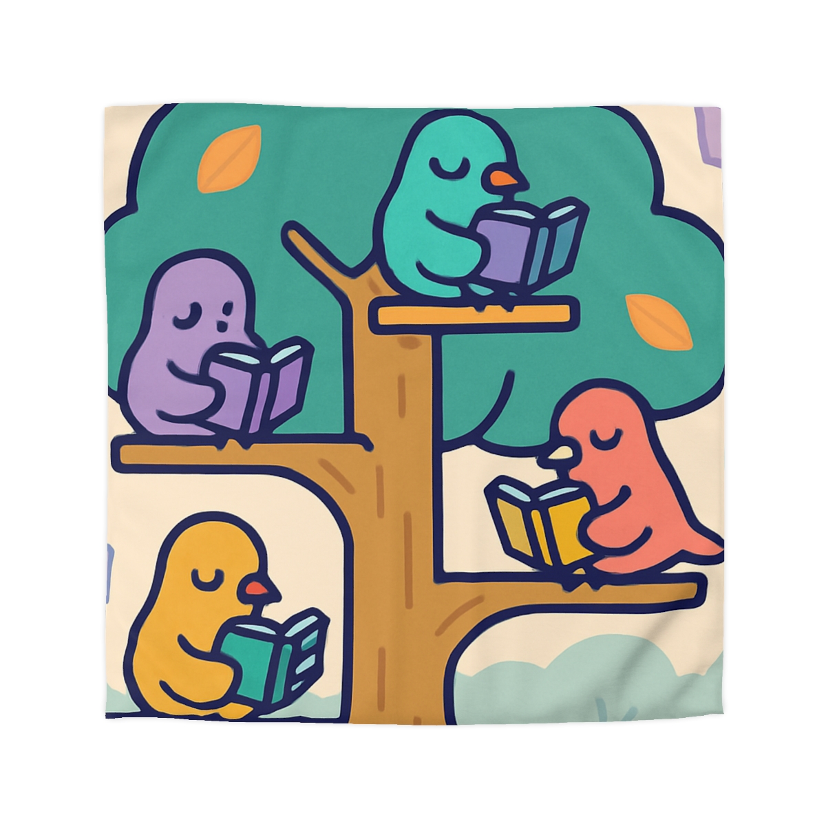 Library Of Magical Birds trendy bedroom duvets