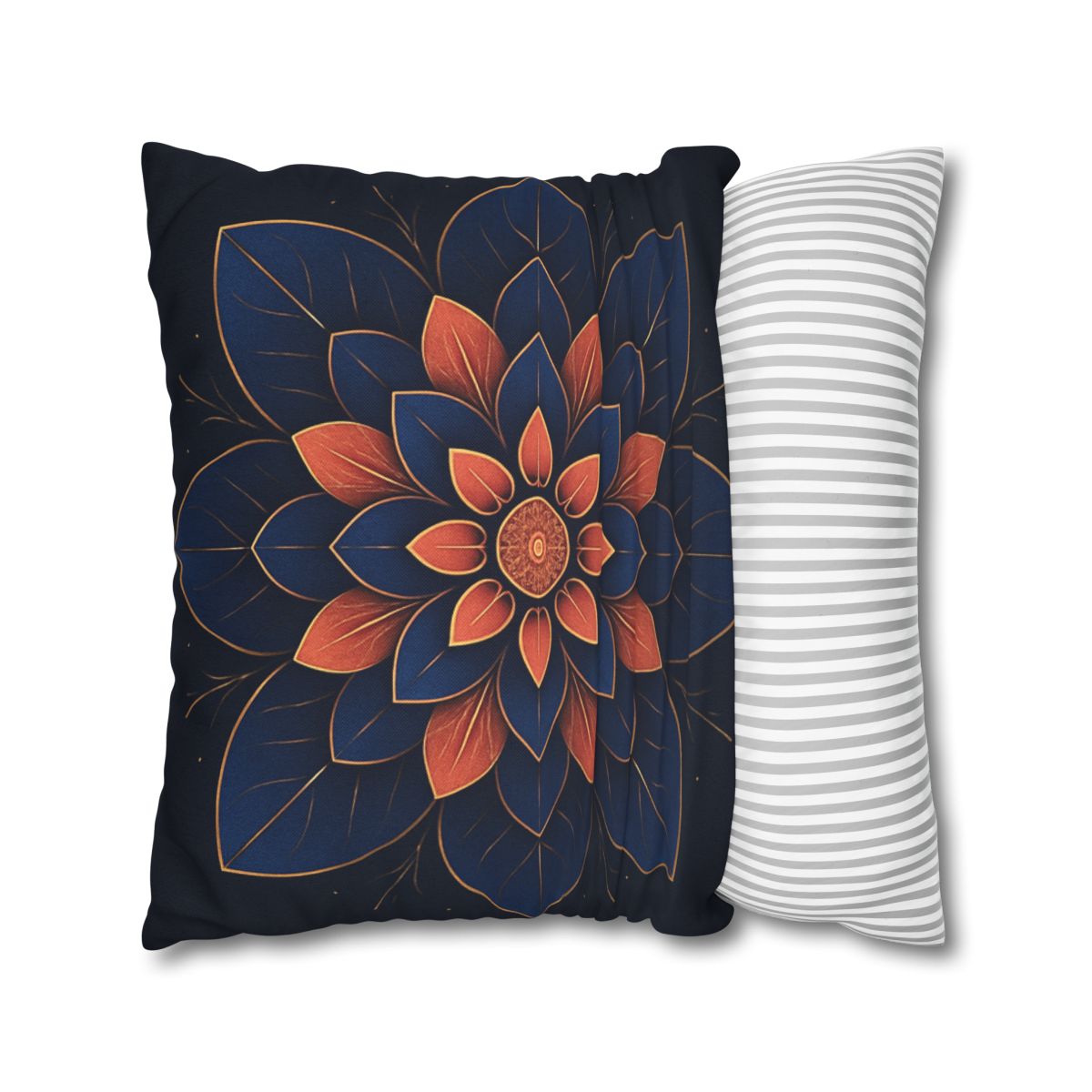 Petal Prism Medallion stylish decorative pillowcases