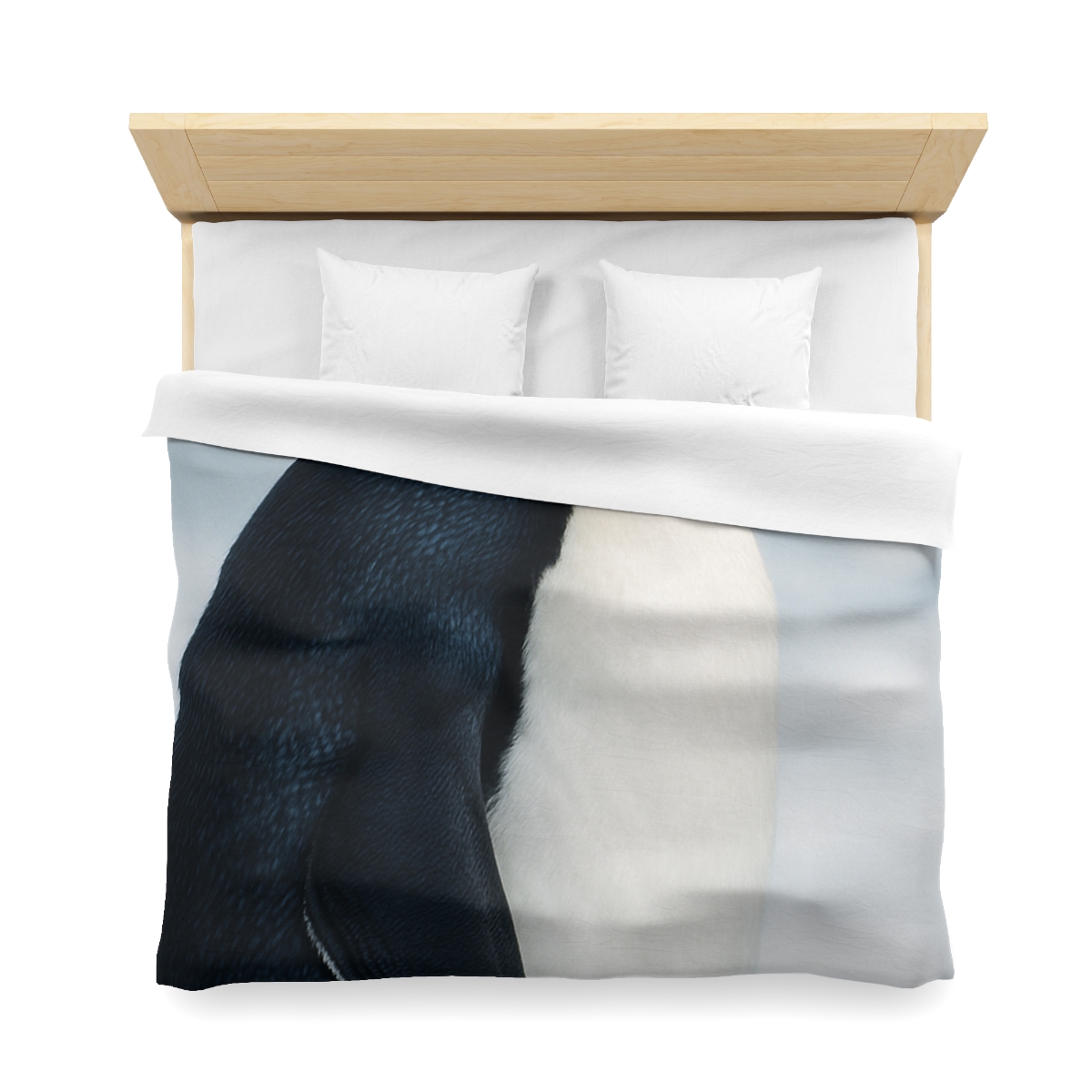 Aurora Drift Emperor Penguin stylish duvet covers