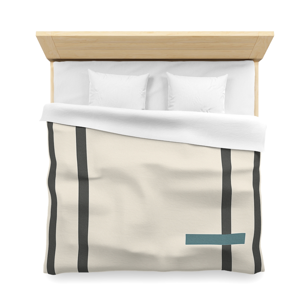 Layered Window Trio custom duvets