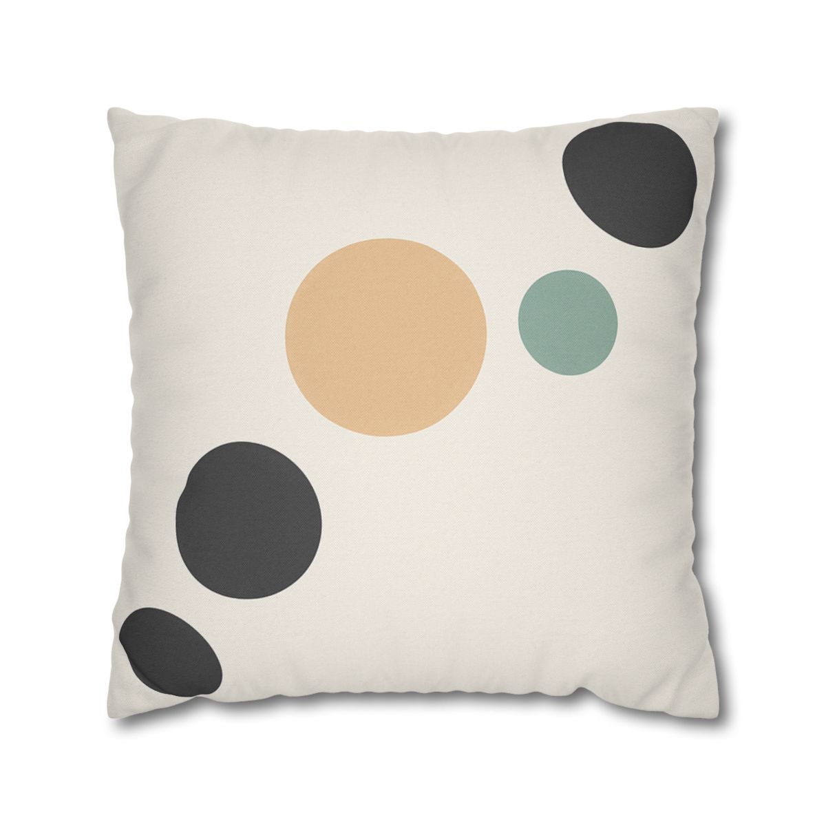 Diagonal Cluster Of Five Circles stylish decorative pillowcases