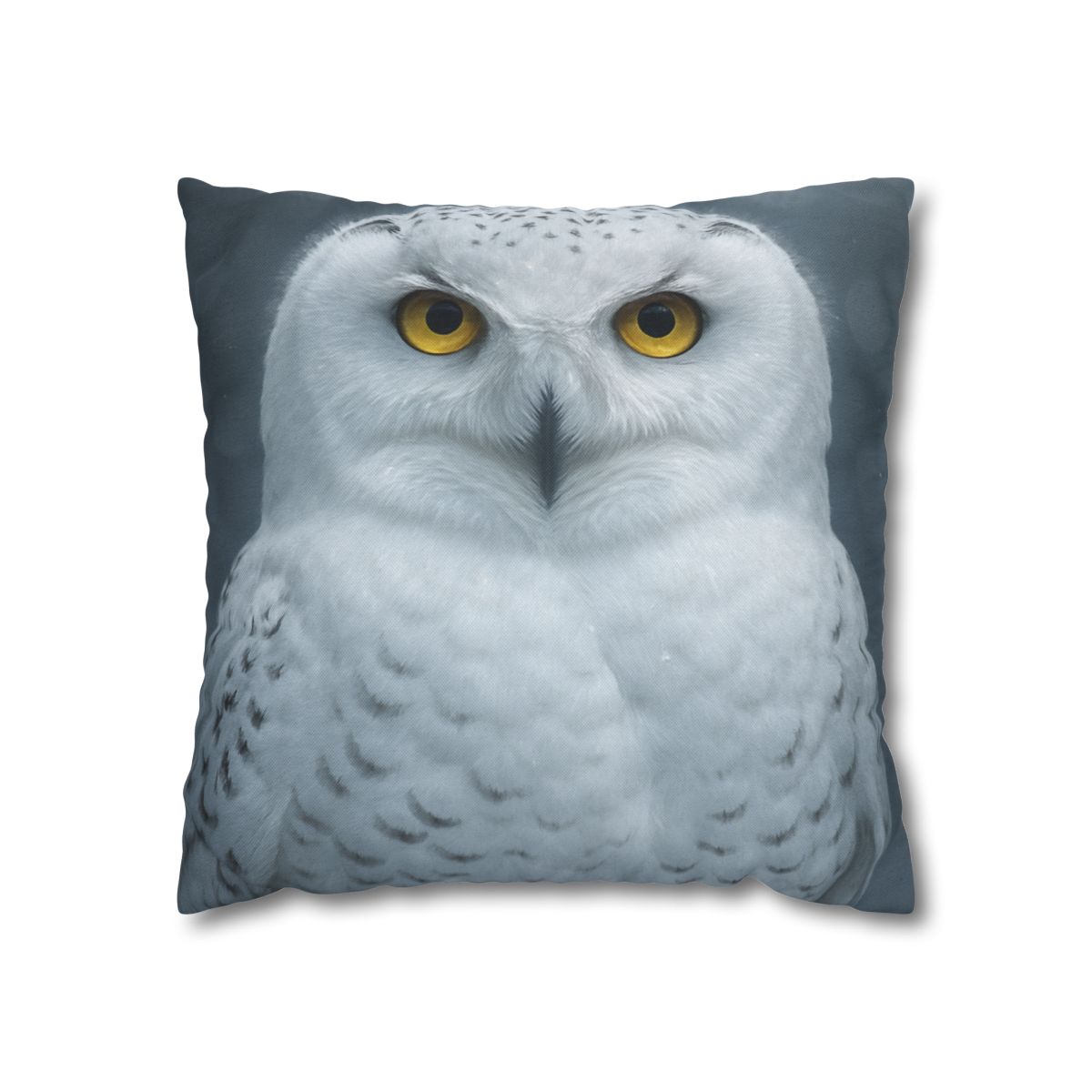Midnight Watch Snowy Owl trendy patterned pillow cases