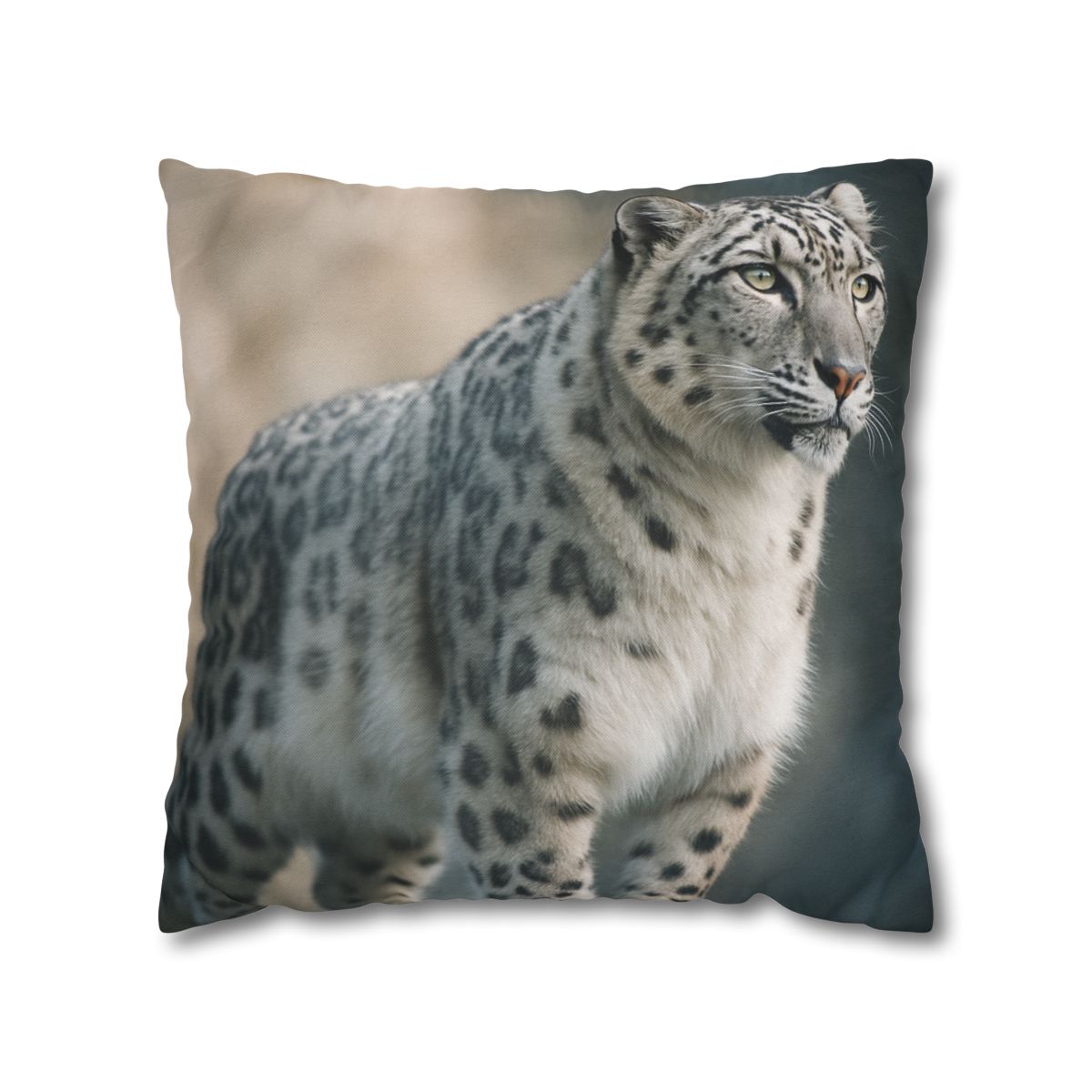 Mist Veil Snow Leopard comfortable bedding pillow covers