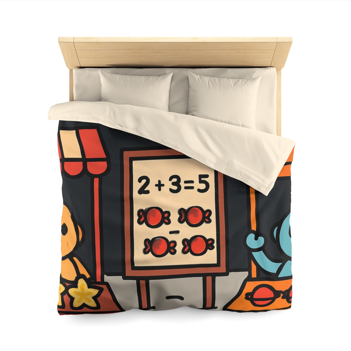 Moonlight Market Run By Friendly Robots warm winter duvets