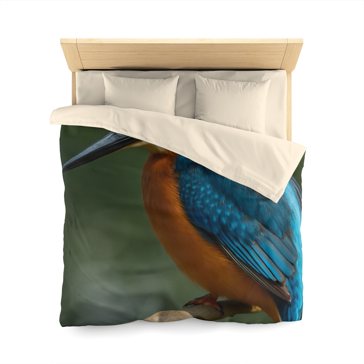 Azure Bolt Common Kingfisher trendy bedroom duvets