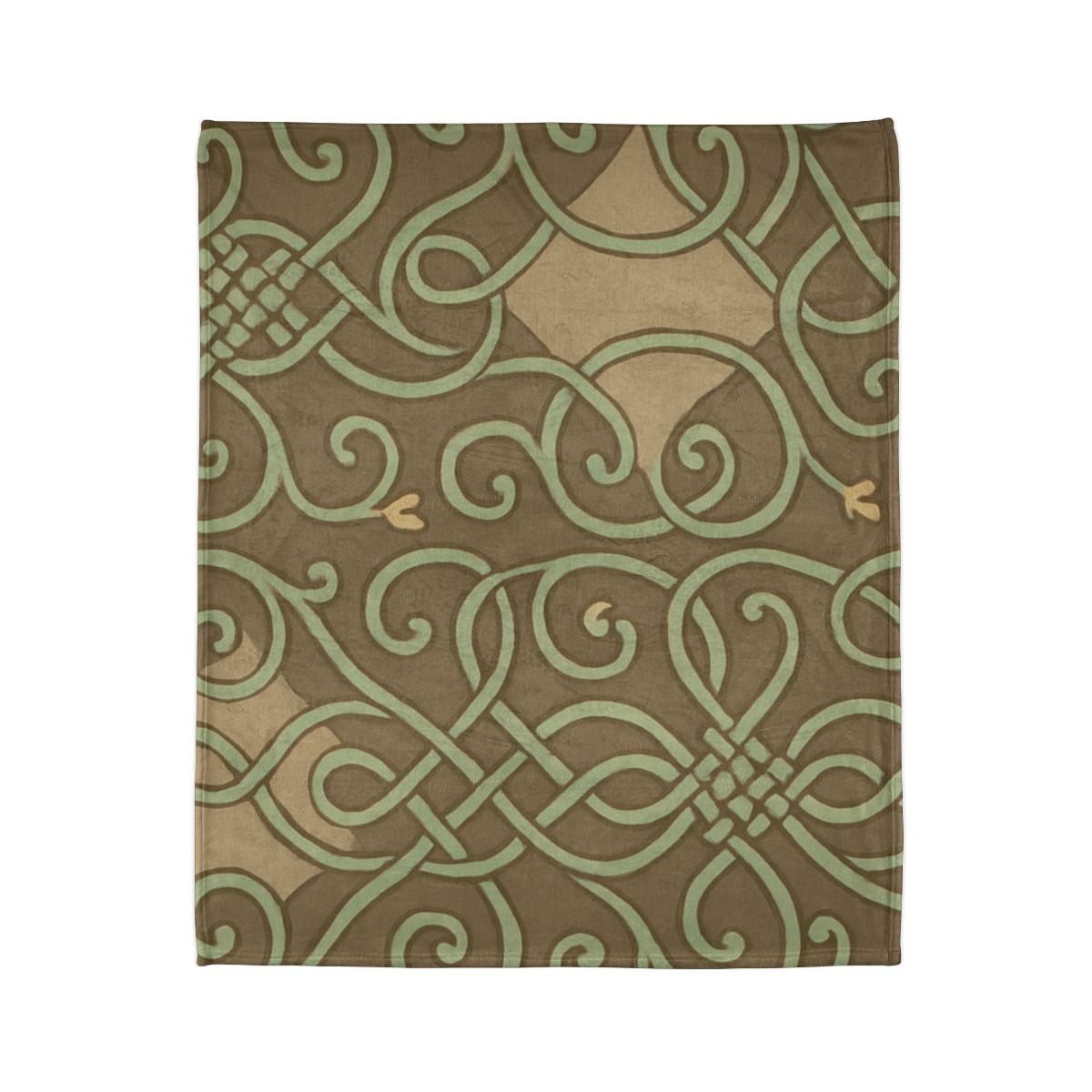 Vine Lattice Mosaic personalized cozy blankets