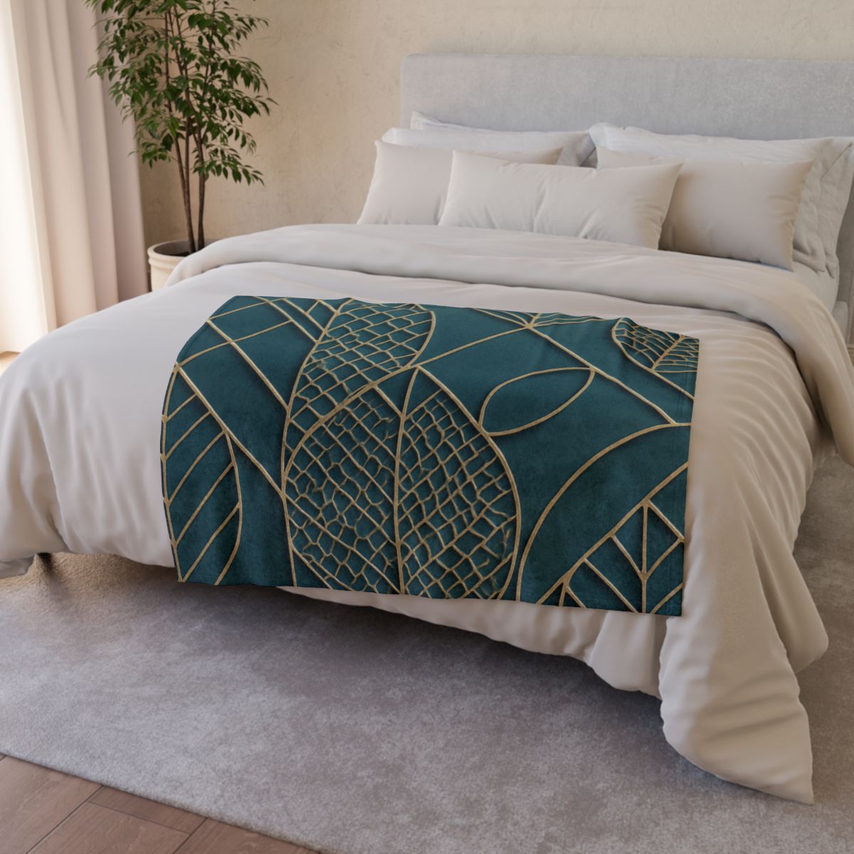Vein Lace Geometry warm winter blankets