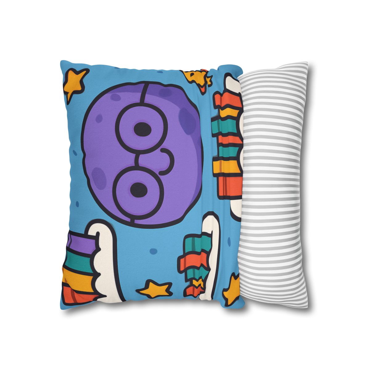 The Cloud Library Of Planet Puff soft cotton pillow cases