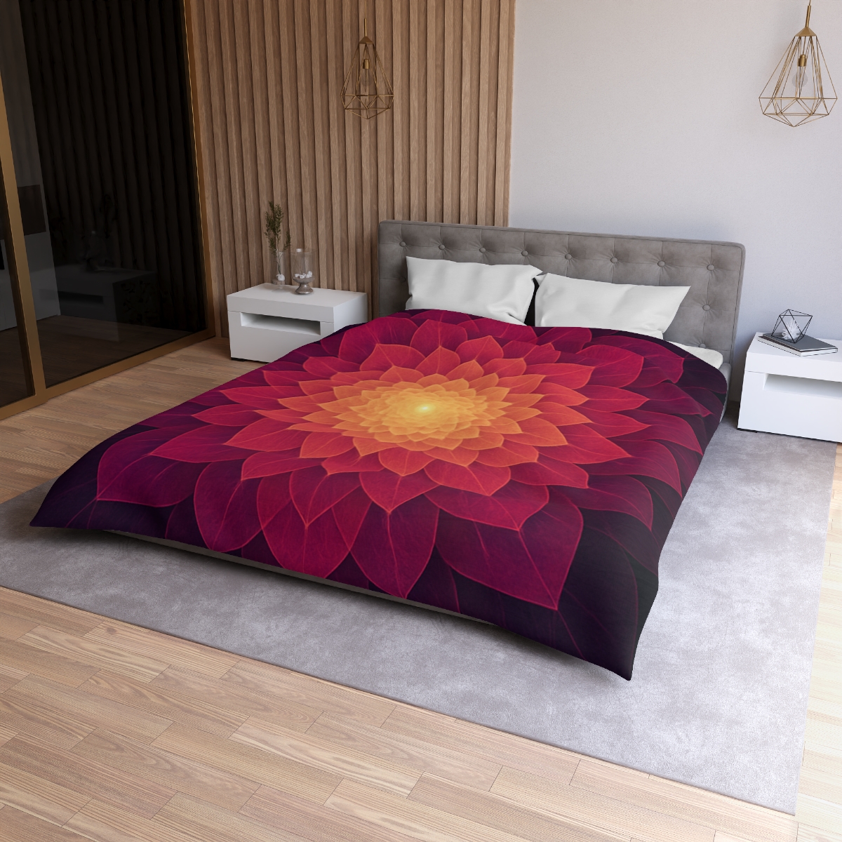Petal Kaleidoscope Array duvets for gifts