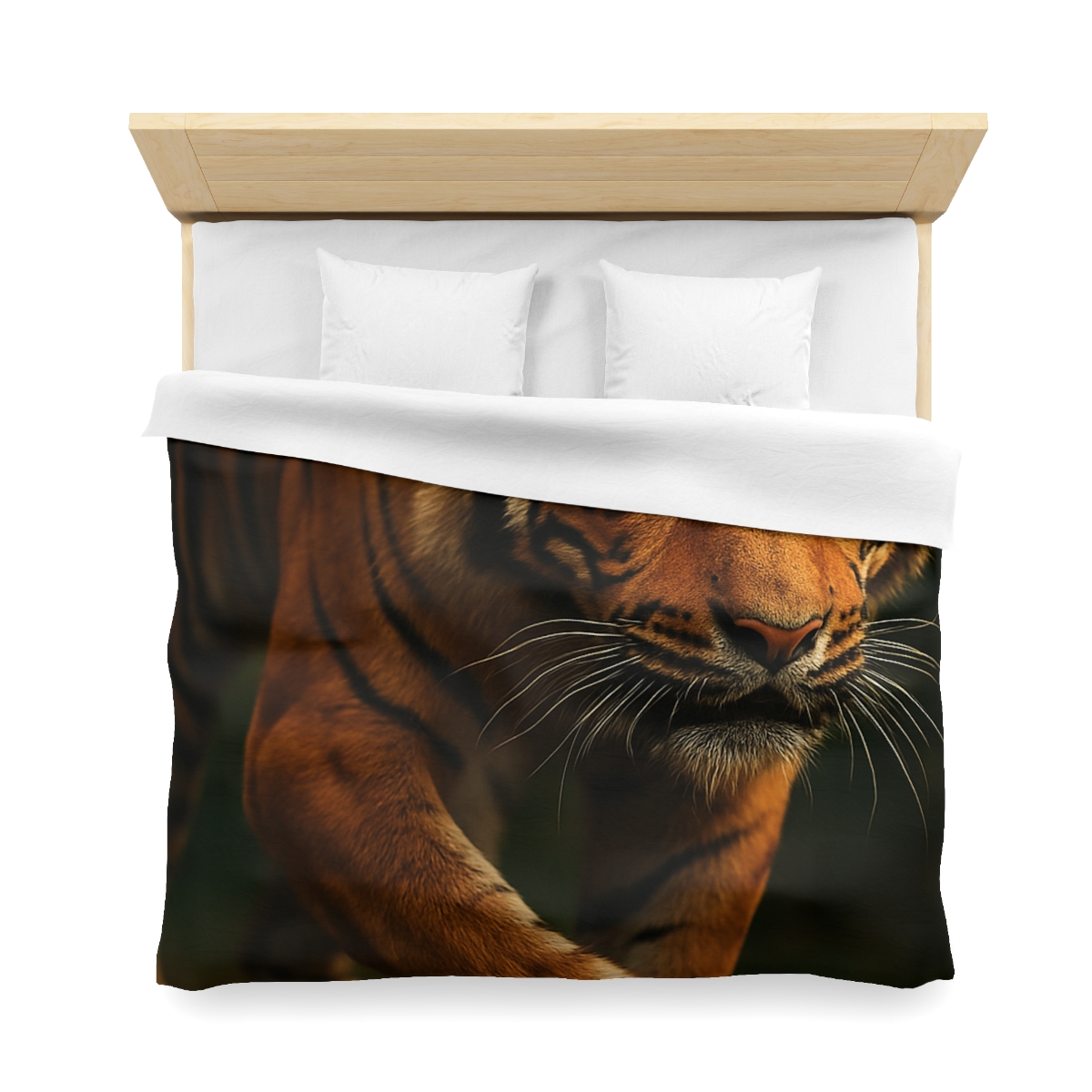 Forest Stalker Bengal Tiger unique patterned duvets