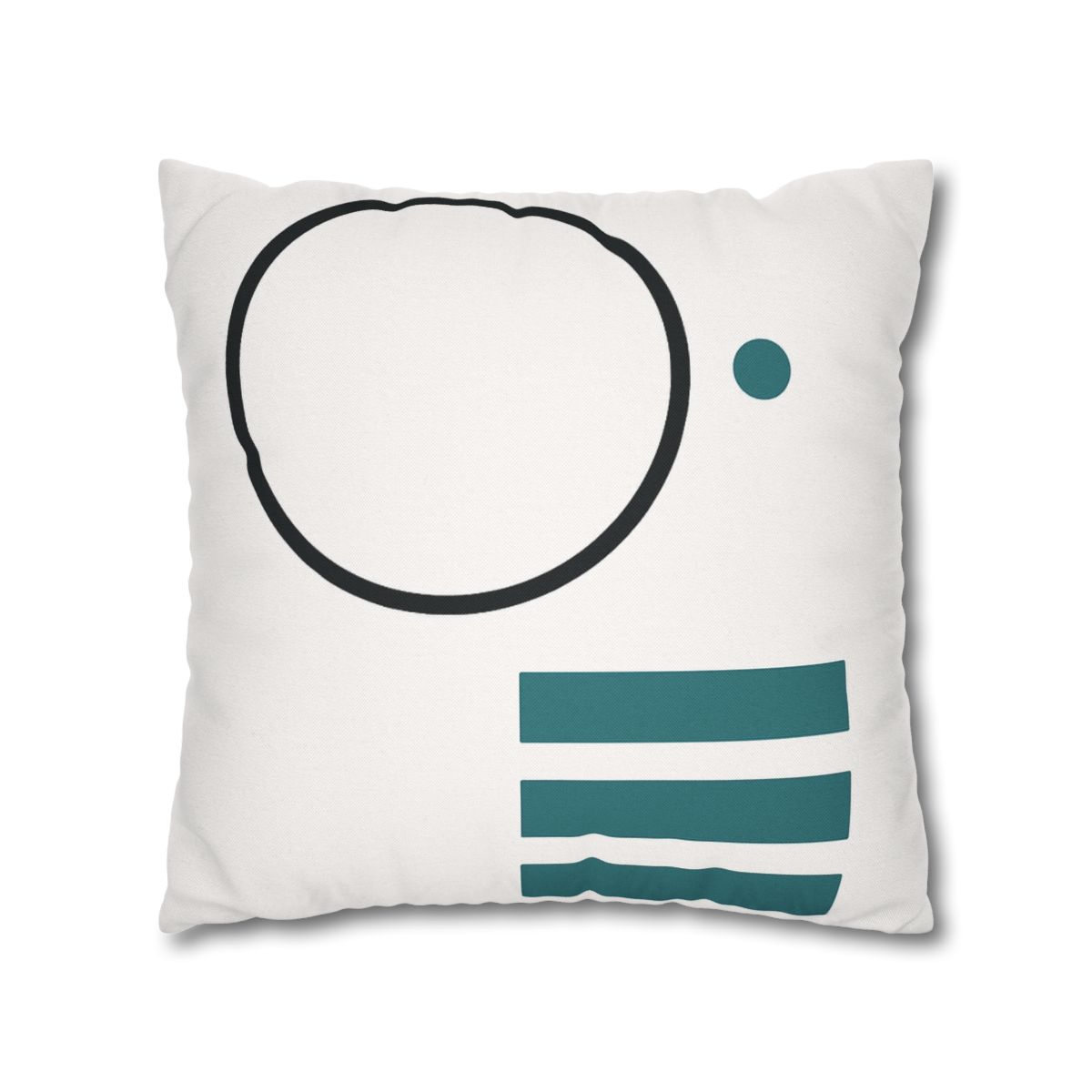 Orbiting Bars And Hollow Circle comfortable bedding pillow covers