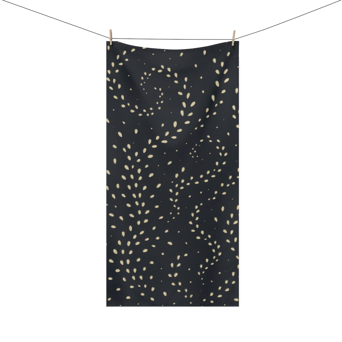 Seed Cluster Constellation comfortable face towels