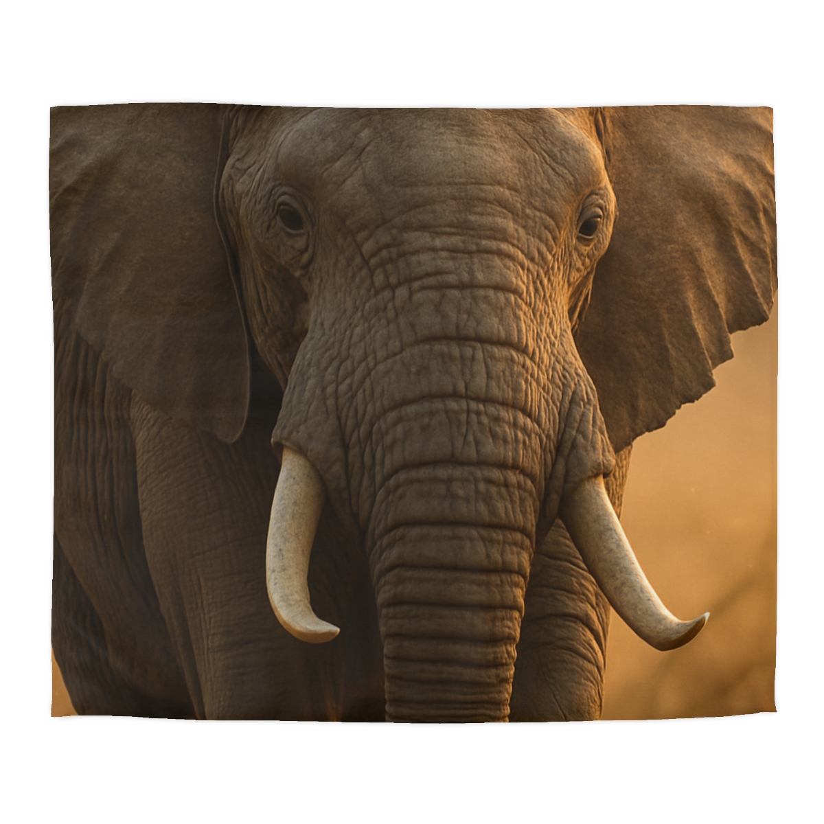 Savannah Sentinel Elephant designer printed duvets