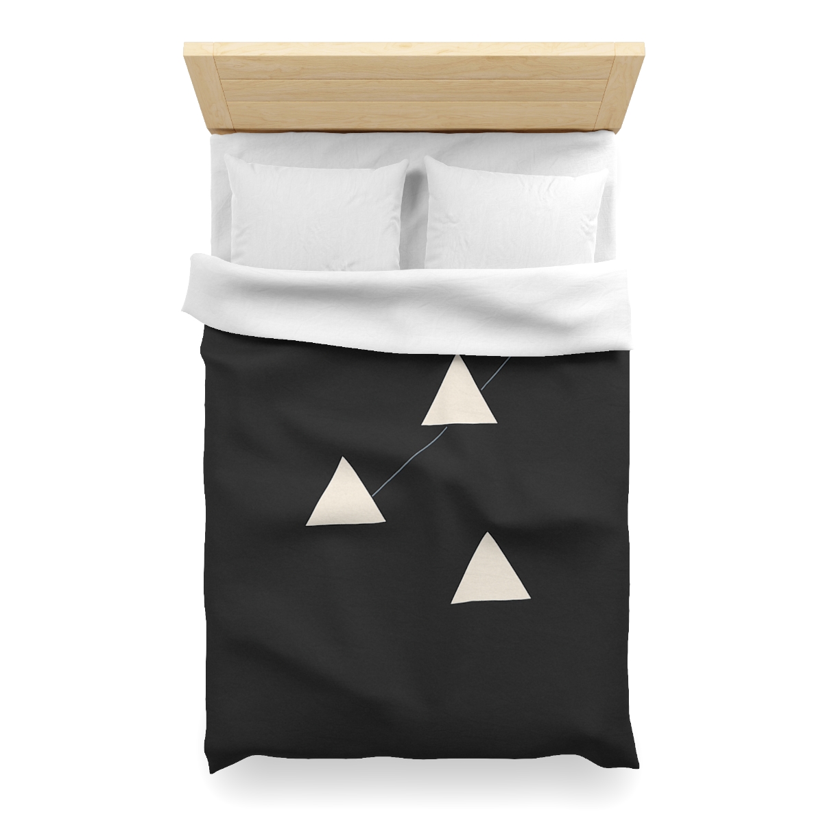 Triangular Constellation Steps unique patterned duvets