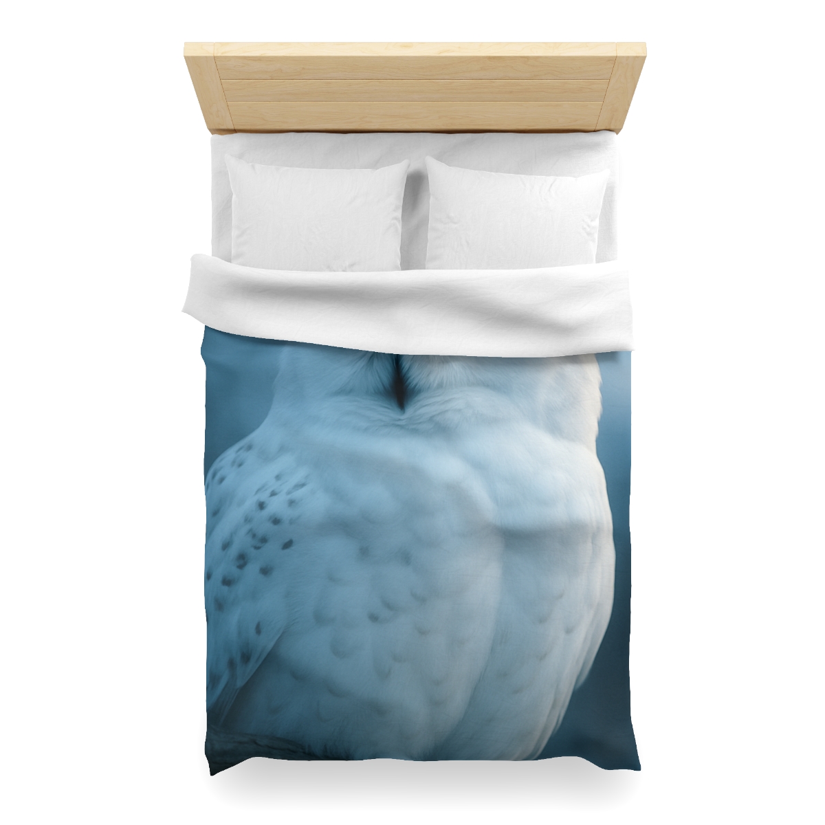 Twilight Watcher Snowy Owl stylish duvet covers