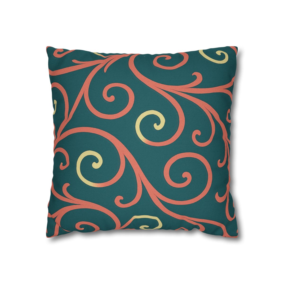 Curling Tendril Wave personalized pillow covers