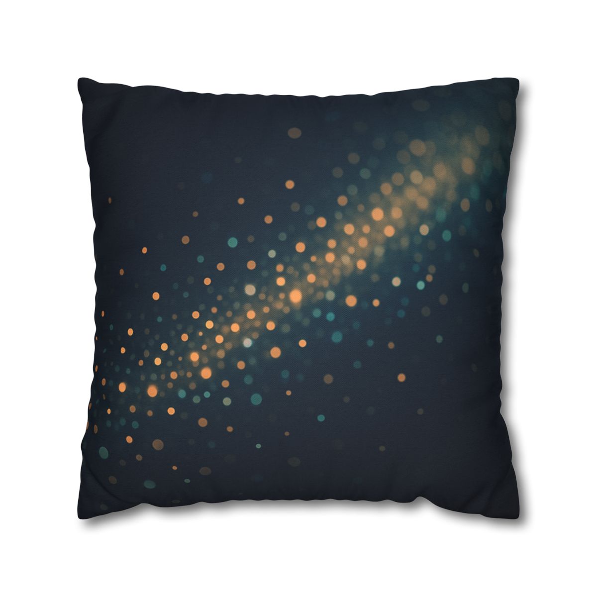 Radiant Particle Drift designer print pillow cases