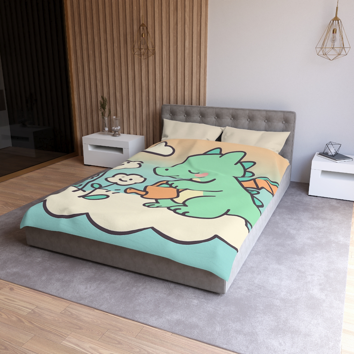 Cloud Garden Dragon trendy bedroom duvets