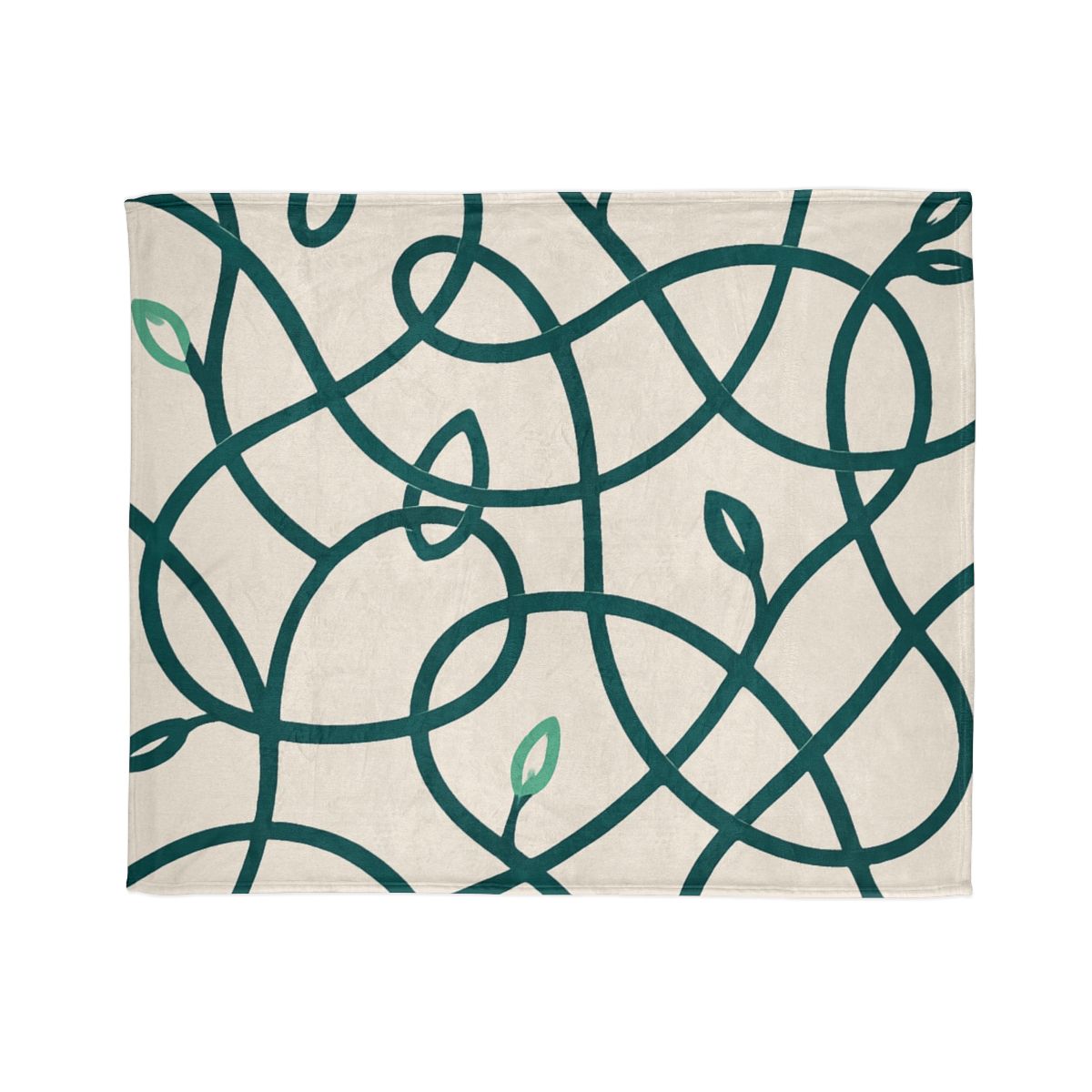 Vine Circuit Interlace decorative home blankets