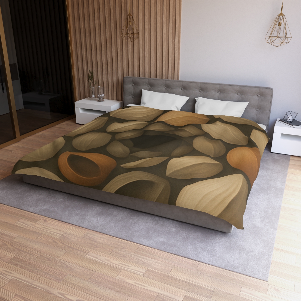 Seed Pod Spiral Archive warm winter duvets